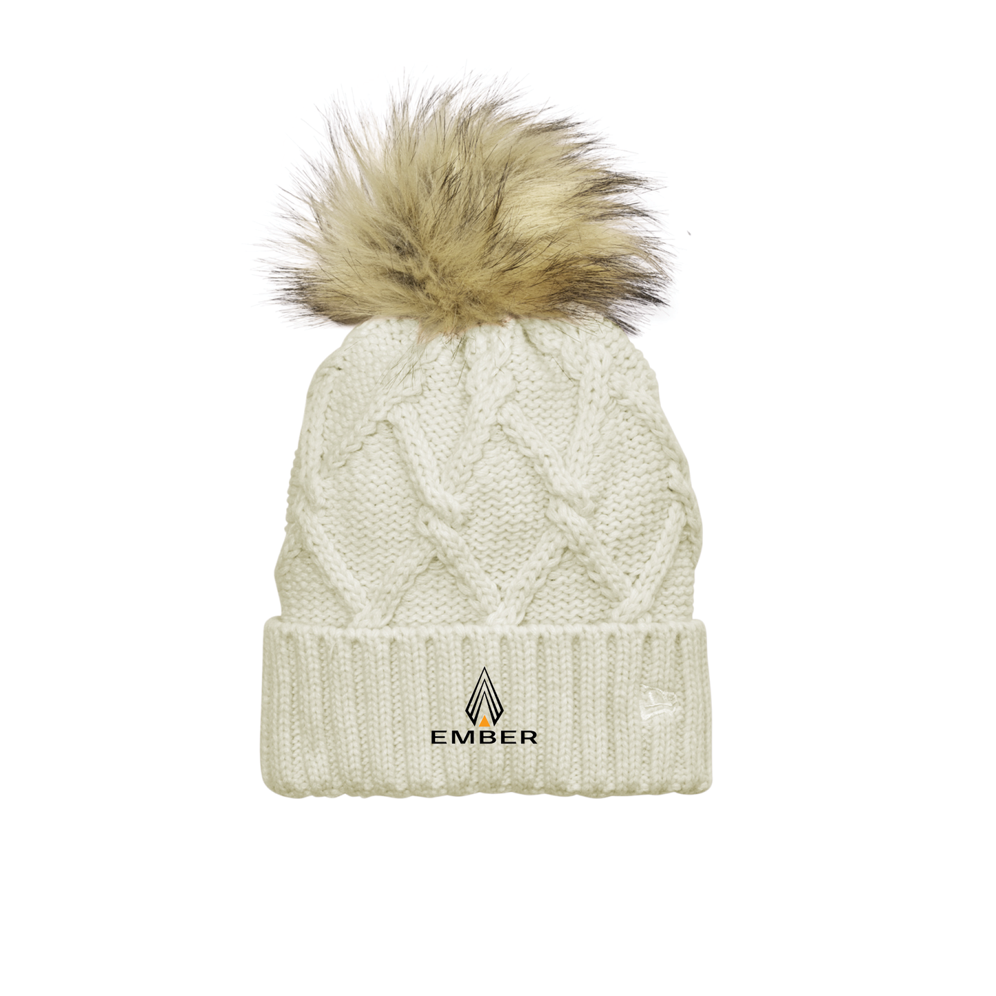 New Era® Faux Fur Pom Beanie - NE911
