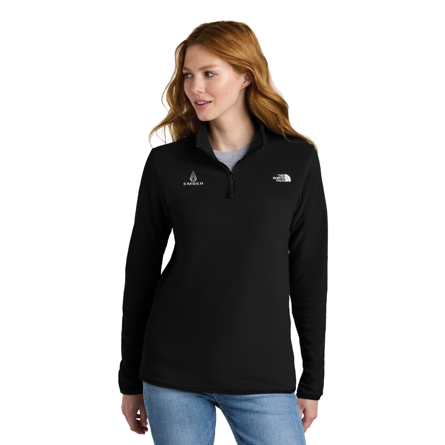 The North Face® Women's Glacier 1/4-Zip Fleece - NF0A7V4M