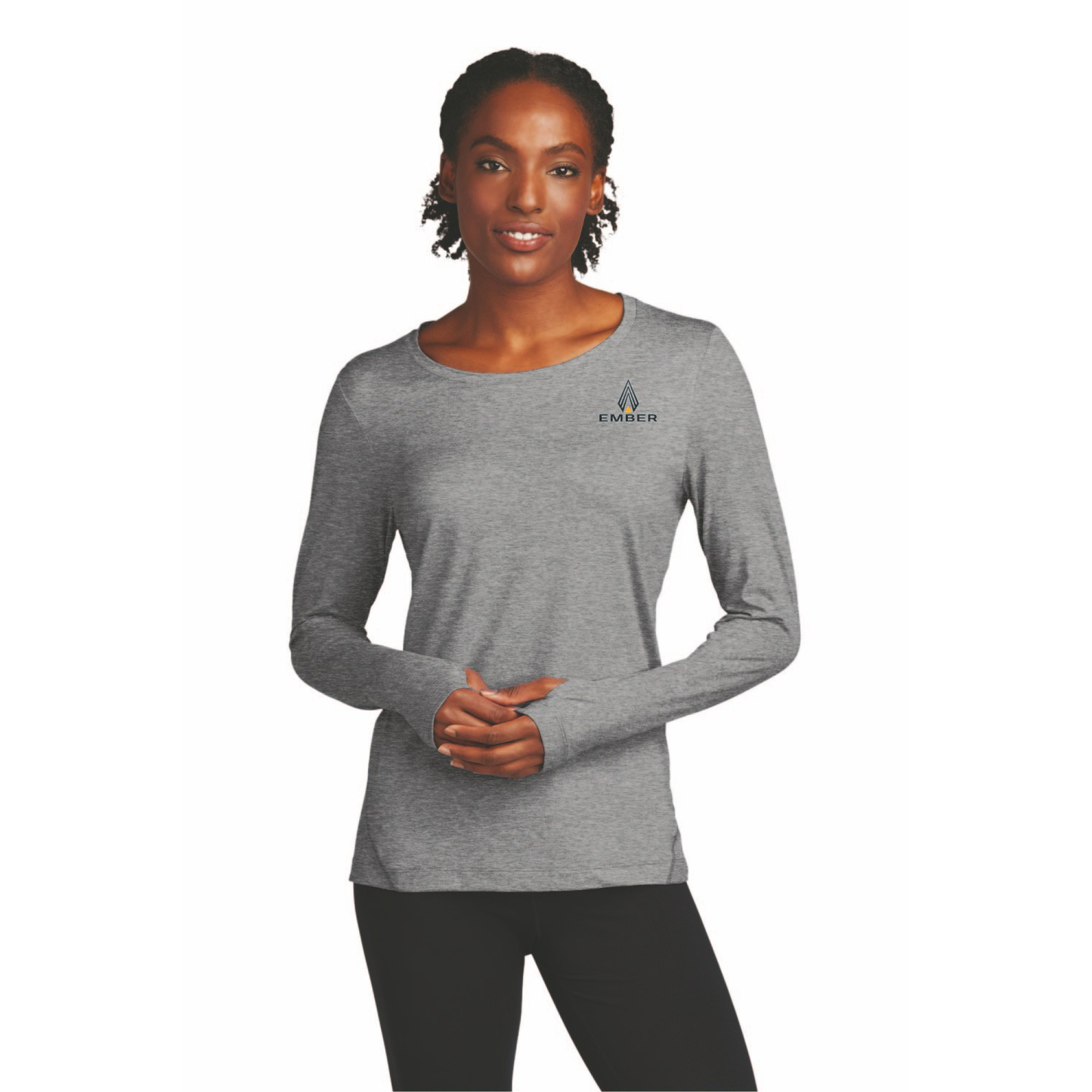 Sport-Tek® Women's Exchange 1.5 Long Sleeve Crew