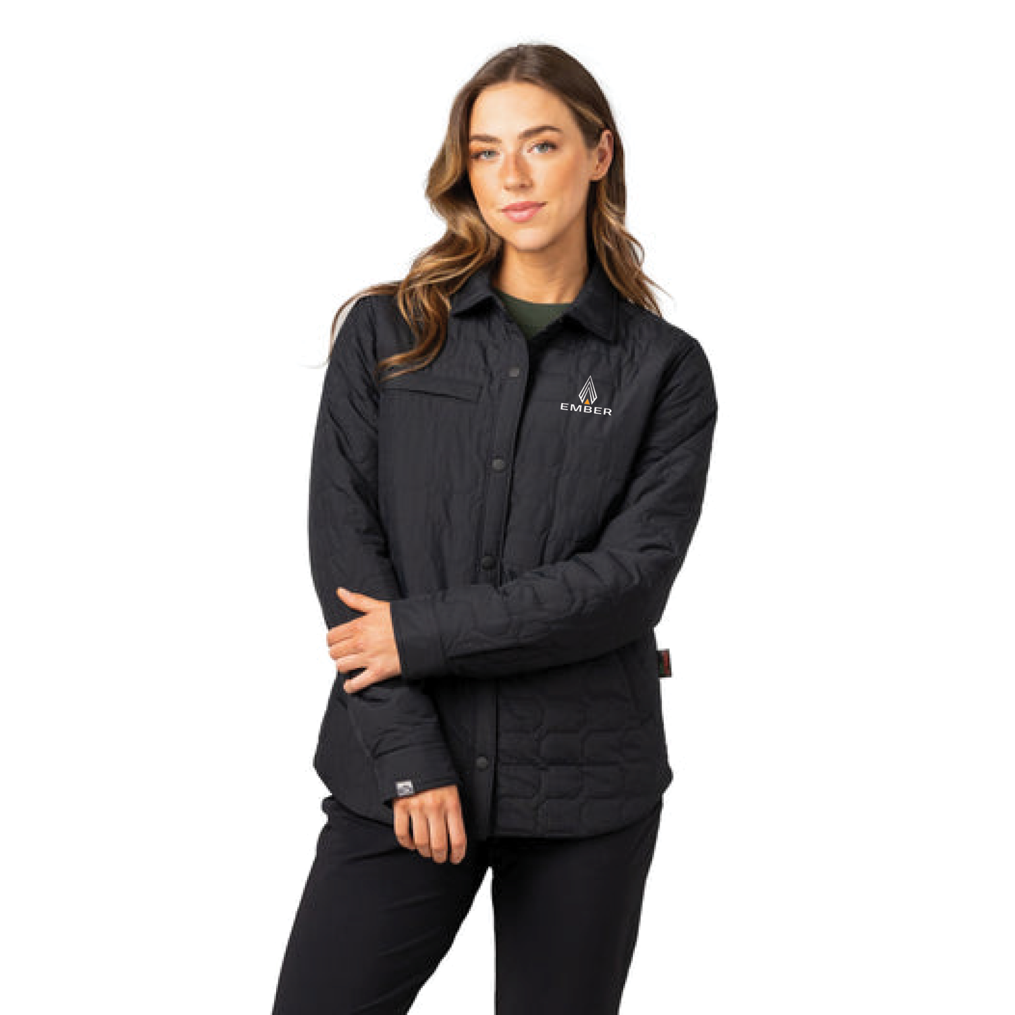 Storm Creek Women's Artisan 100 GSM Insulated Quilted Shirt Jacket - 3075