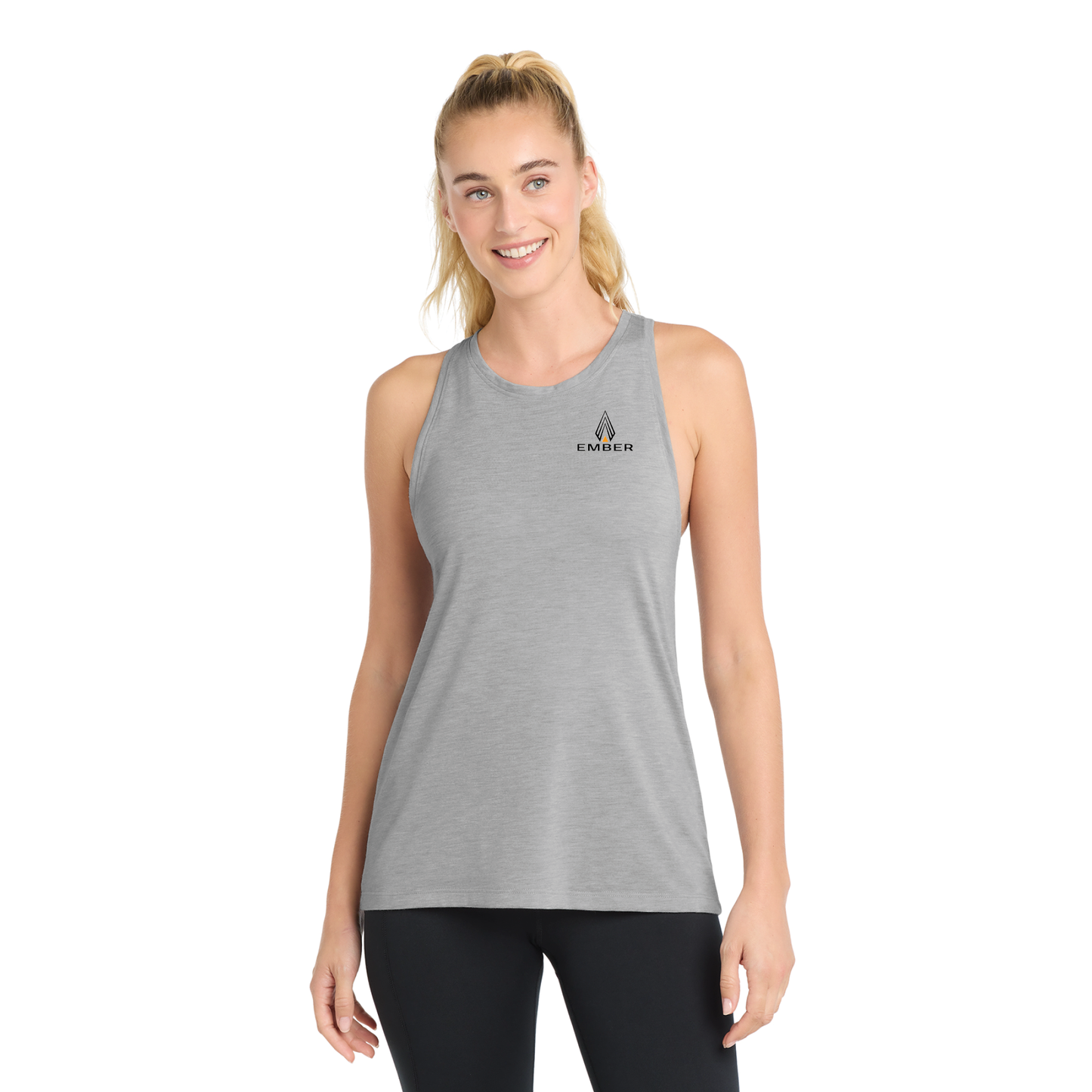 Sport-Tek® Women's PosiCharge® Tri-Blend Wicking Tank