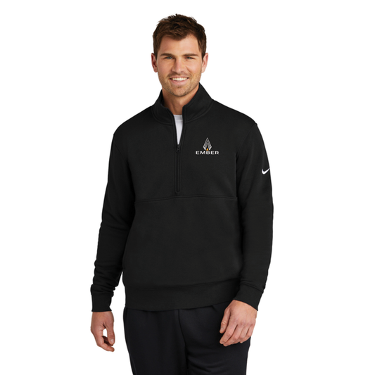 Nike Club Fleece Sleeve Swoosh 1/2-Zip - NKDX6718