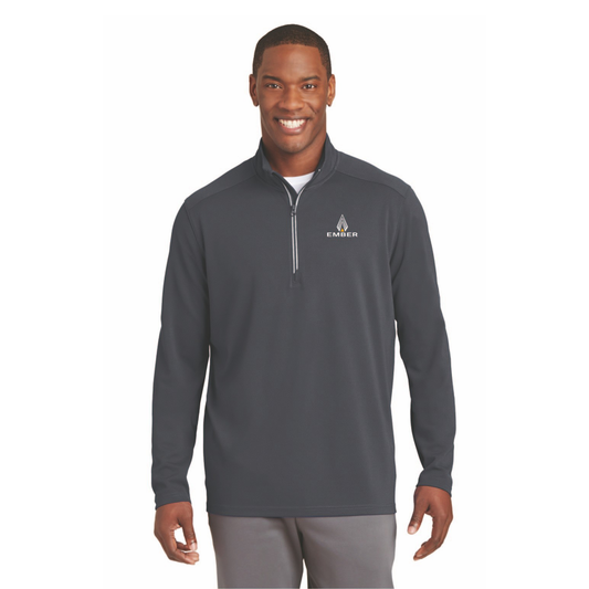 Sport-Tek® Sport-Wick® Textured 1/4-Zip Pullover - ST860