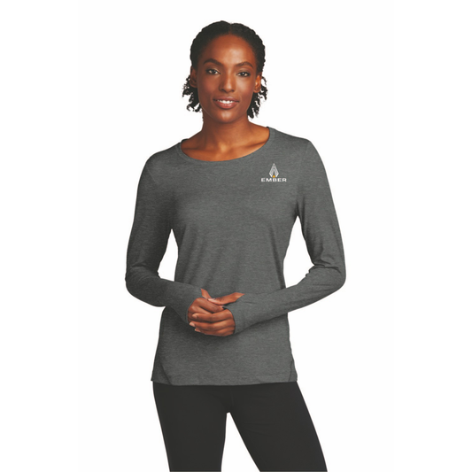 Sport-Tek® Women's Exchange 1.5 Long Sleeve Crew - LST710