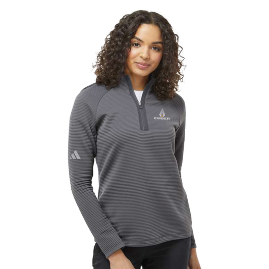 Adidas Women's Spacer Quarter-Zip Pullover - A589