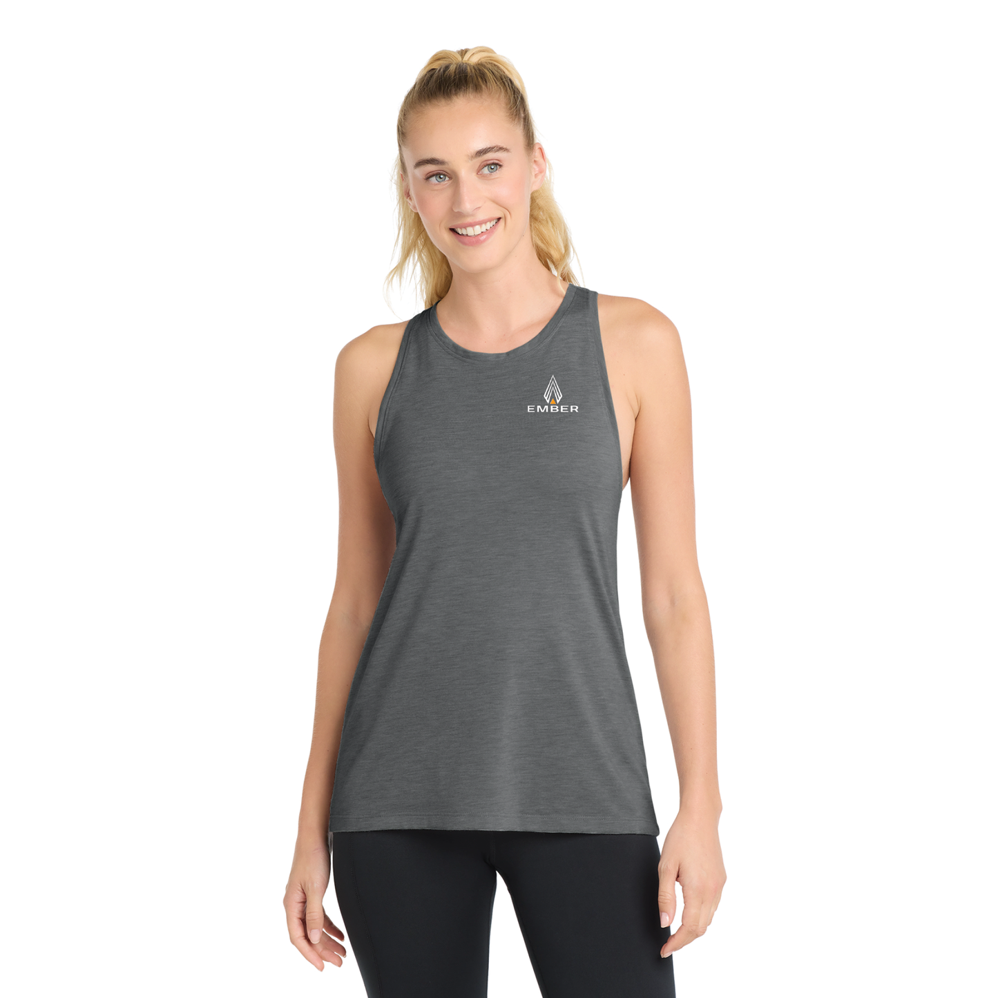 Sport-Tek® Women's PosiCharge® Tri-Blend Wicking Tank
